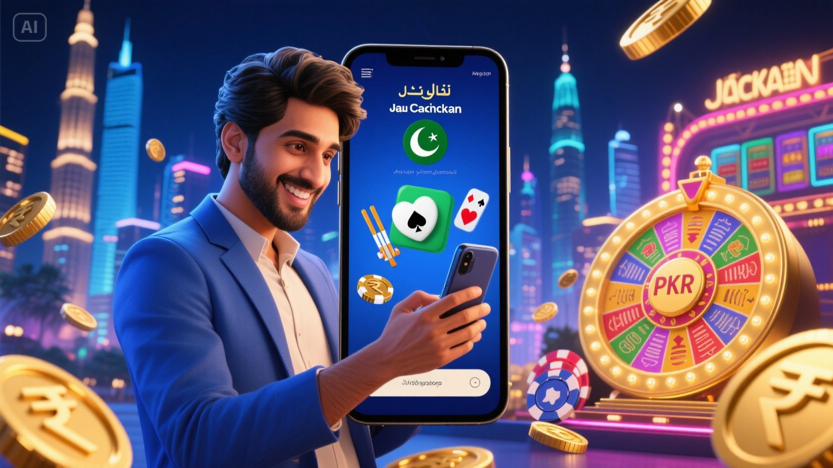 Jackpot KingDeposit once and receive a 200% instant top-up! Pakistan’s users can play casino, slots, and crash games using secure PKR banking channels.